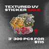 Textured Sticker Special Sale