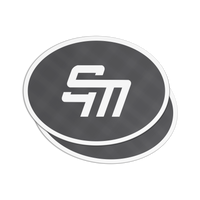 Custom Oval Raised Spot UV Stickers