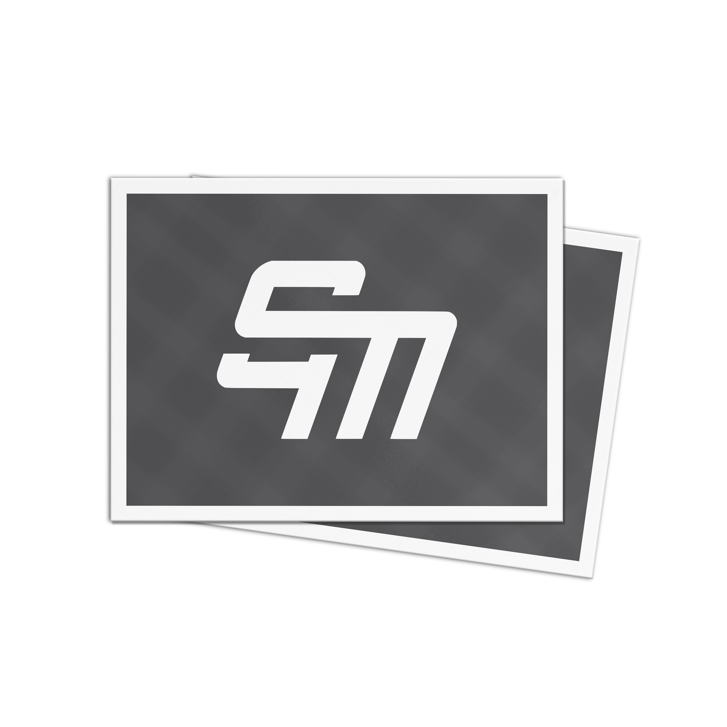 Custom Rectangle Glossy Laminated Stickers – Sticker Matrix