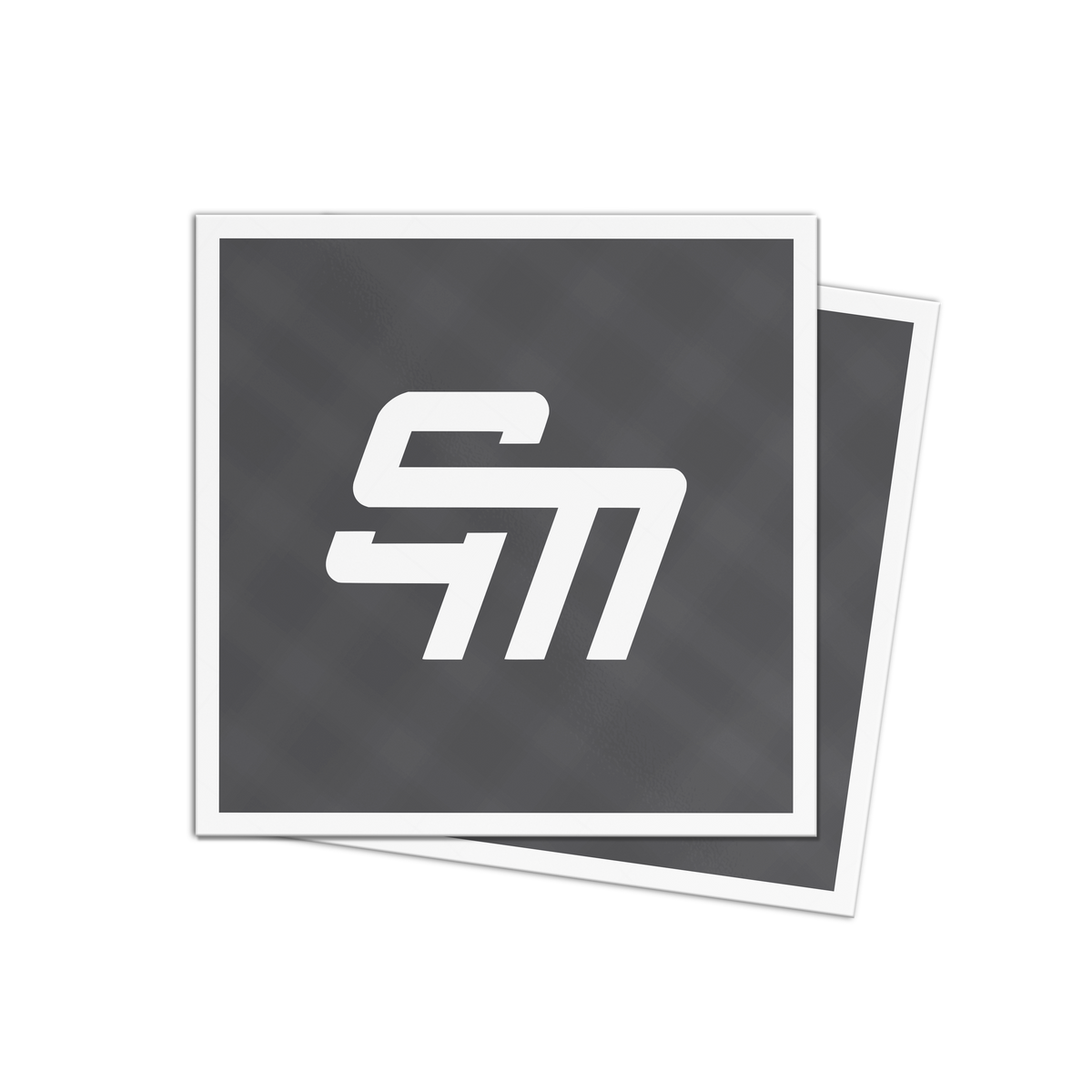 Custom Square Raised Spot UV Stickers – Sticker Matrix