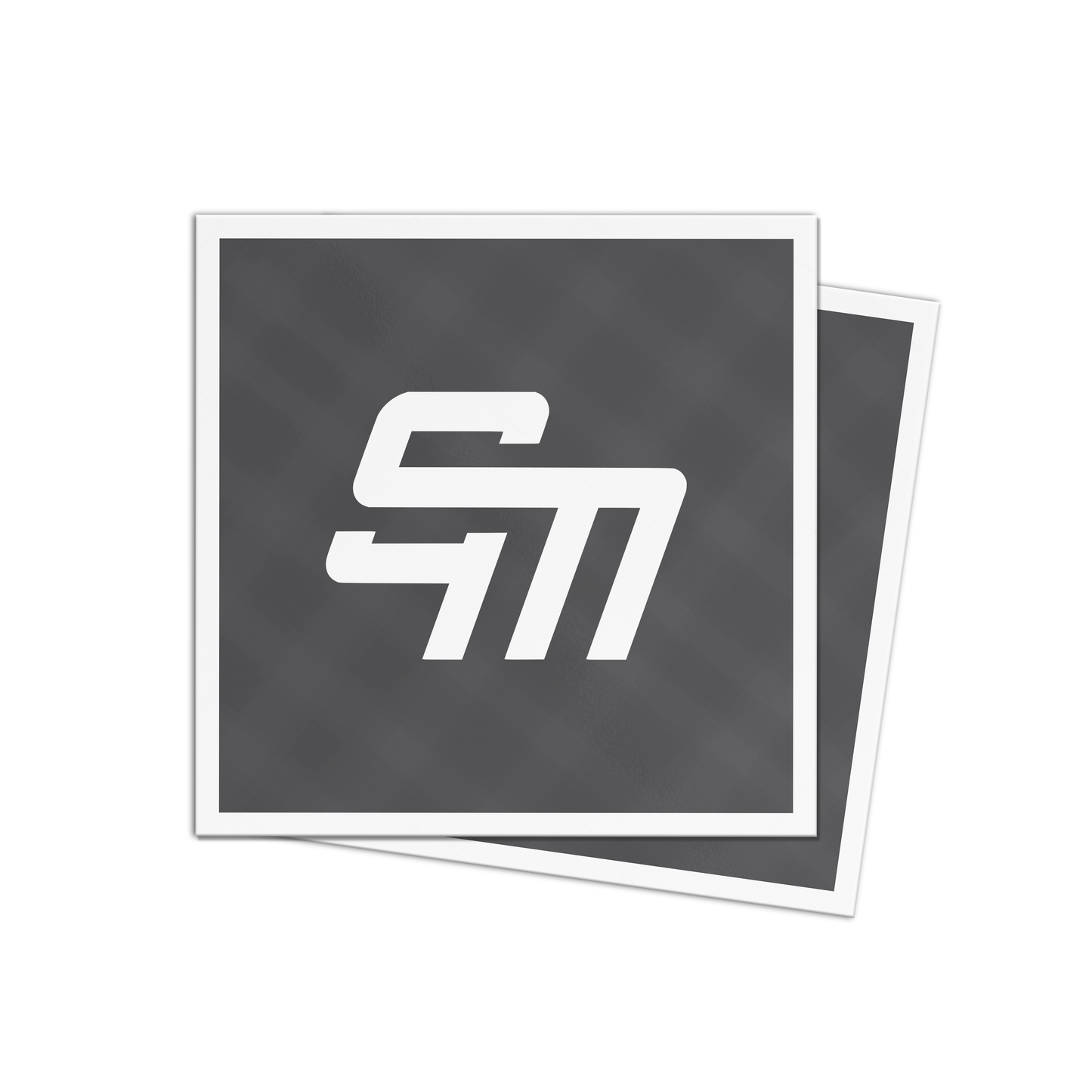 Custom Square Matte Laminated Vinyl Stickers