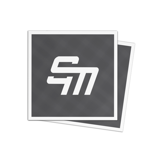 Custom Square Glossy Laminated Stickers