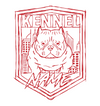 Deluxe Kennel Logo Design with 50 pcs 3" stickers